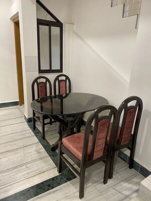 Staircase in 2.5 BHK Independent House at Grace Dieu Bungalows, Powai – for Rent