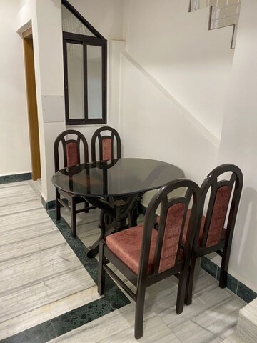 Staircase in 2.5 BHK Independent House at Grace Dieu Bungalows, Powai – for Rent