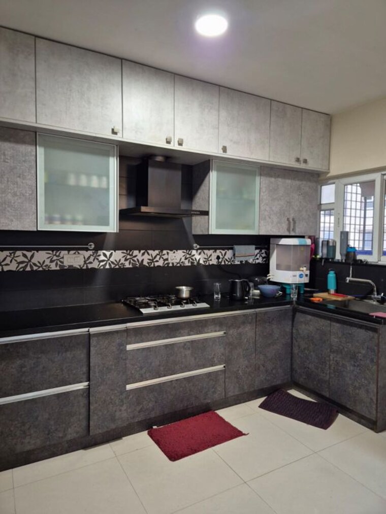 Kitchen, plama-heights 3 Bedroom 1945 Sq.Ft. Apartment In Hennur Bangalore 10063981