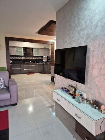 Kitchen in 3 BHK Apartment at Plama Heights, Hennur – for Rent