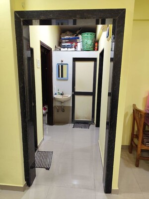 Building Lobby in 2 BHK Apartment at Krishna Nisarga, Kalyan East – for Rent