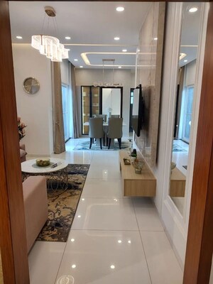 Living Room in 3 BHK Apartment at Abhee Serenity Springs, Bommasandra – for Sale