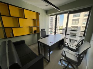 Team Area in  Office Space at Swati Clover, Thaltej – for Rent