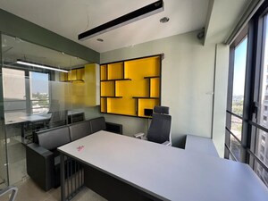 Team Area in  Office Space at Swati Clover, Thaltej – for Rent