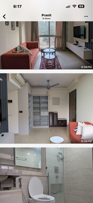 Kitchen in 1 BHK Apartment at Hiranandani Zen Maple, Powai – for Rent