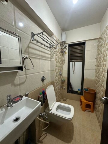 Bathroom in 2 BHK Apartment at Metro Grande, Kalyan East – for Rent