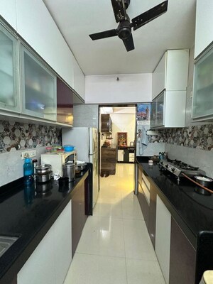 Kitchen in 2 BHK Apartment at Metro Grande, Kalyan East – for Rent