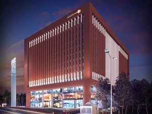  Office Space – Exterior View View at Umiya Velociti, Hebbal - for Rent