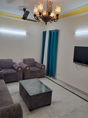 Living Room in 2 BHK Builder Floor at Paryavaran Complex – for Rent