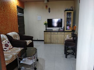 Living Room in 1 BHK Apartment at Dosti Maitri Gardens, Pokhran Road No Two – for Rent