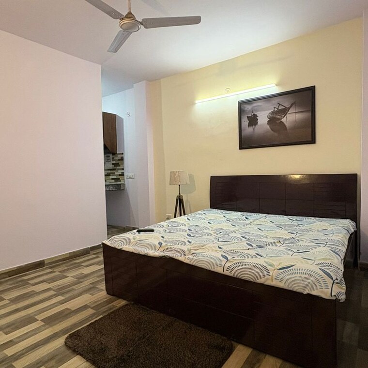 Bedroom, dlf-city-phase-iii 1 Bedroom 640 Sq.Ft. Builder Floor In Dlf Cyber City Gurgaon 10064043