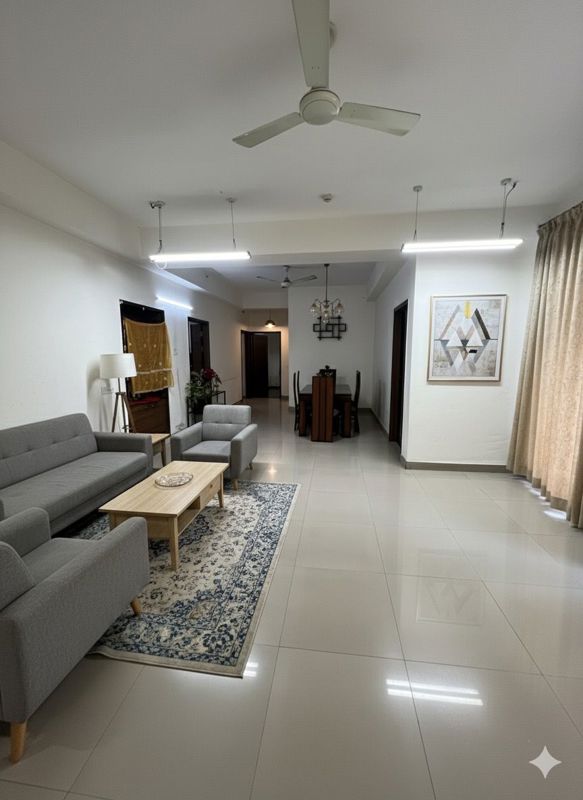 3.5 BHK + Pooja Room,Study Room Apartment For Rent in Smart World Gems