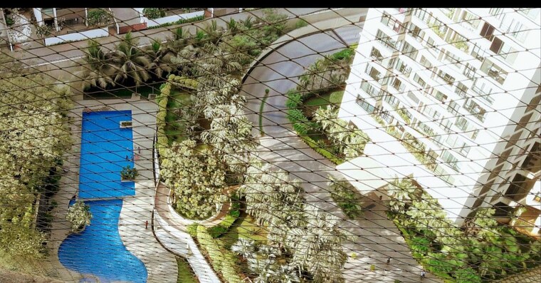 Balcony, oberoi-realty-woods 2.5 Bedroom 1225 Sq.Ft. Apartment In Goregaon East Mumbai 10012091
