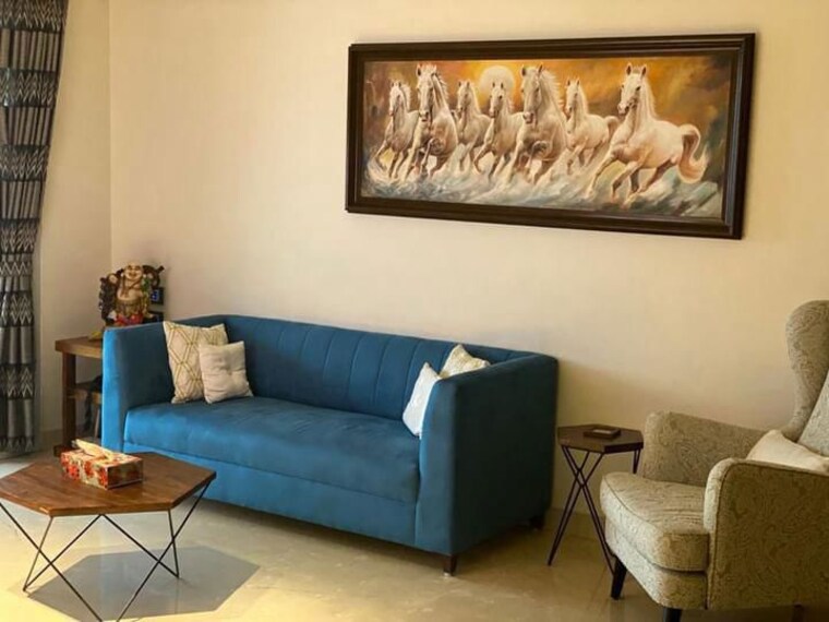 Living Room, oberoi-realty-woods 2.5 Bedroom 1225 Sq.Ft. Apartment In Goregaon East Mumbai 9895303