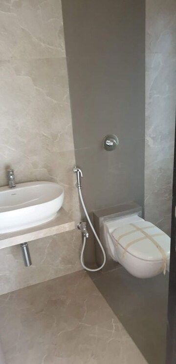 Bathroom in 3 BHK Apartment at Chandak Stella, Goregaon West – for Rent
