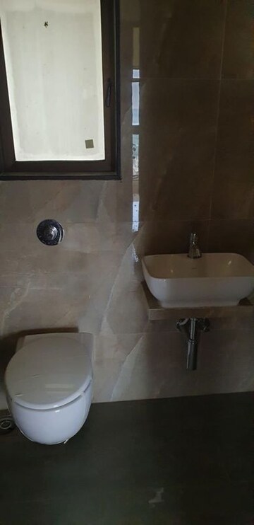 Attached Bathroom in 3 BHK Apartment at Chandak Stella, Goregaon West – for Rent