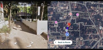  Land – Map Location View at Calangute - for Sale