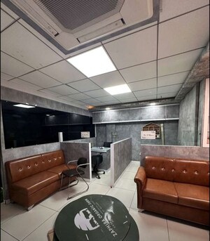 Kitchen in  Office Space at Hazratganj – for Rent