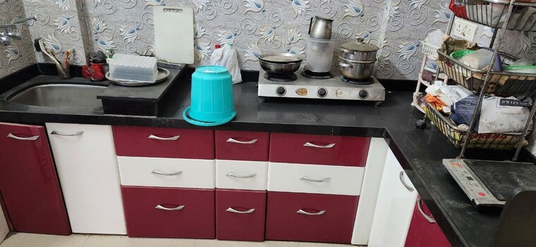 Kitchen, dombivli west 1 Bedroom 525 Sq.Ft. Apartment In Dombivli West Thane 10064193