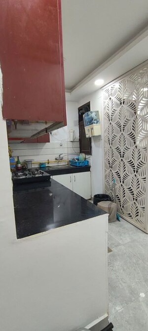 Kitchen in 2 BHK Builder Floor at Chattarpur – for Rent