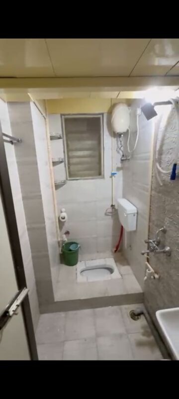Bathroom in 2 BHK Apartment at Mass Seren Shelter, Kurla East – for Rent