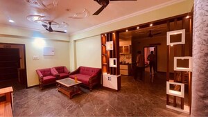Living Room in 4 BHK Apartment at Arsha Sumangalam Vrindavan Yojana, Vrindavan Yojna – for Rent