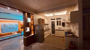 Living Room in 4 BHK Apartment at Arsha Sumangalam Vrindavan Yojana, Vrindavan Yojna – for Rent