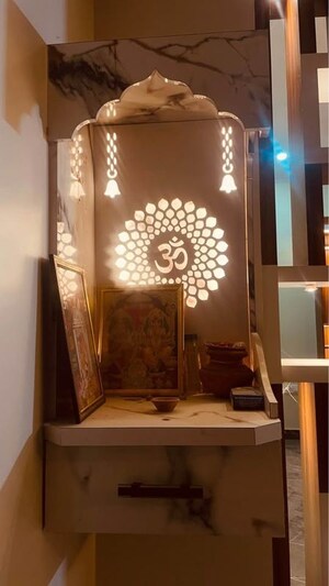 Living Room in 4 BHK Apartment at Arsha Sumangalam Vrindavan Yojana, Vrindavan Yojna – for Rent