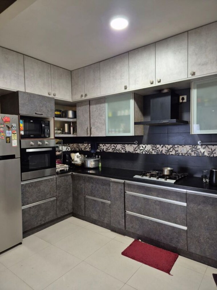 Kitchen, plama-heights 3 Bedroom 1667 Sq.Ft. Apartment In Hennur Bangalore 10064222