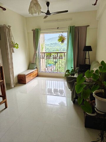 Living Room in 1 BHK Apartment at Vihang Valley Phase 3, Kasarvadavali – for Sale