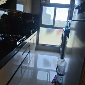 Kitchen in 2 BHK Apartment at Veena Smart Homes, Babrekar Nagar – for Sale