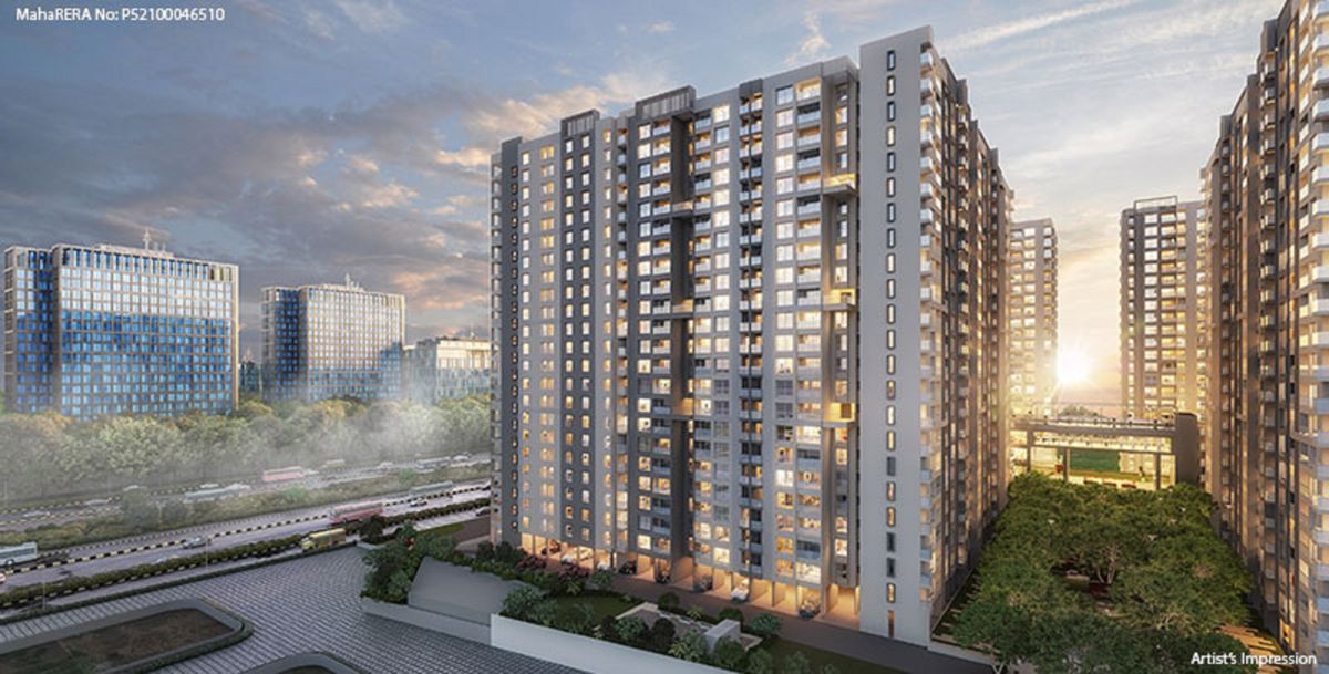 3 BHK + Servant Room 1545 Sq.Ft. Apartment in Yashwin Orizzonte
