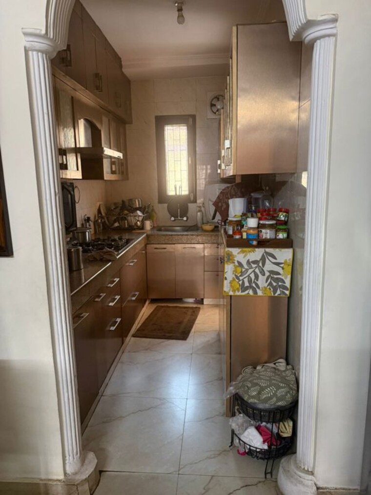 Kitchen, sector 46 3 Bedroom 1300 Sq.Ft. Apartment In Sector 46 Faridabad 10064289