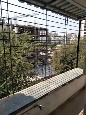 Balcony in 2 BHK Apartment at Bhandari Savannah, Wagholi – for Rent