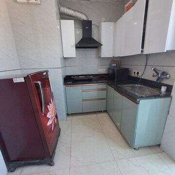 Kitchen in 1 BHK Builder Floor at Malviya Nagar – for Rent