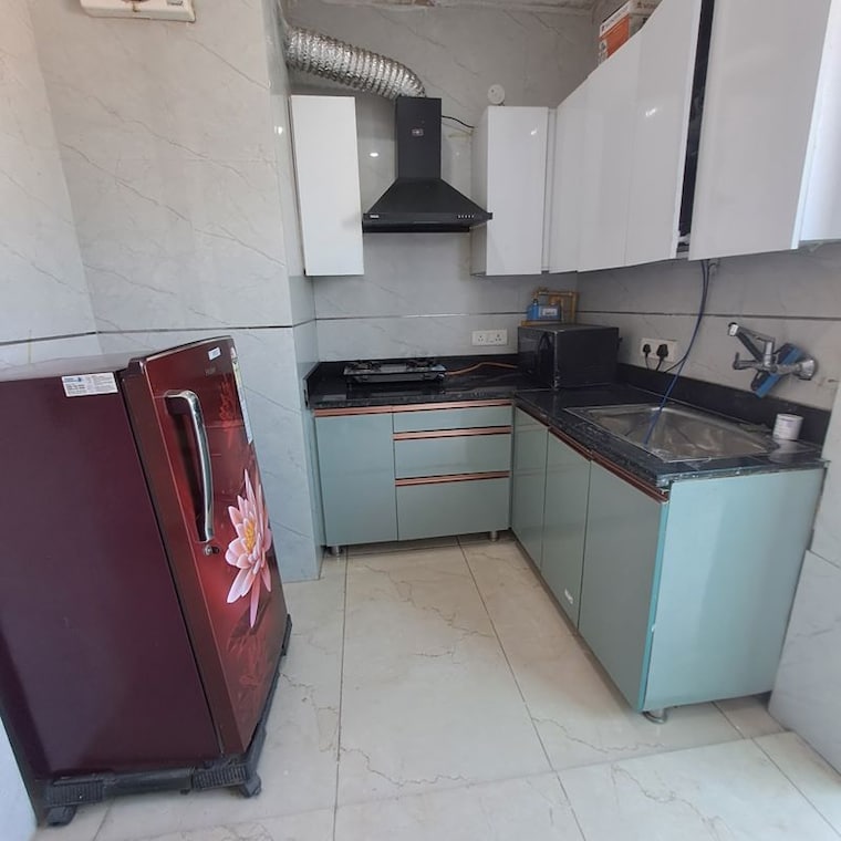 Kitchen, malviya nagar 1 Bedroom 600 Sq.Ft. Builder Floor In Malviya Nagar Delhi 10064433
