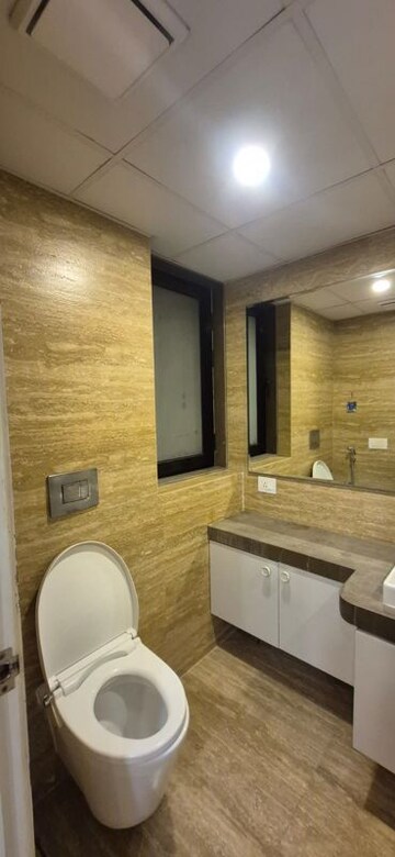 Bathroom in 3.5 BHK Apartment at Supreme Belmac Residences, Kalyani Nagar – for Rent