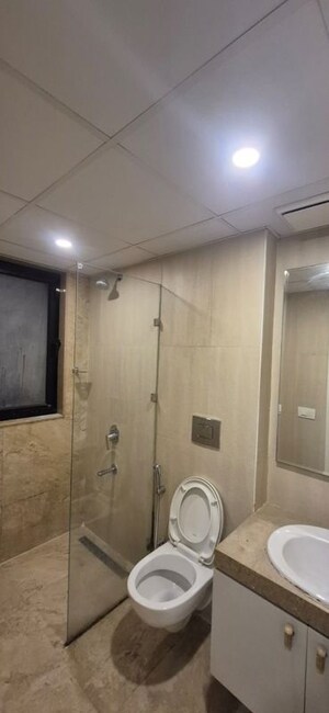 Bathroom in 3.5 BHK Apartment at Supreme Belmac Residences, Kalyani Nagar – for Rent