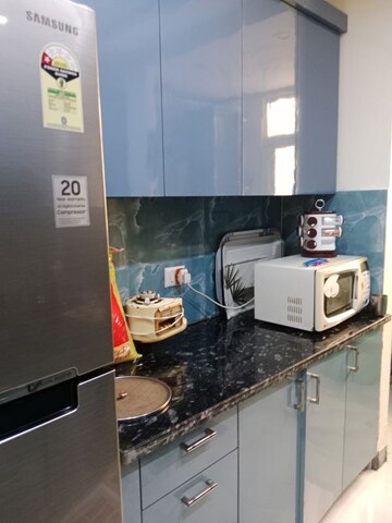 Kitchen in 3.5 BHK Builder Floor at Ansals Sushant City – for Rent