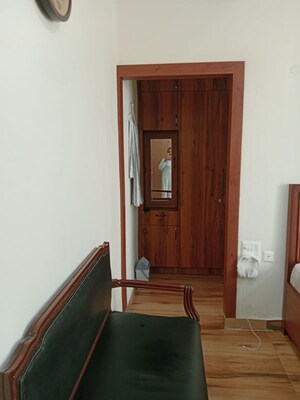 Living Room in 3.5 BHK Builder Floor at Ansals Sushant City – for Rent