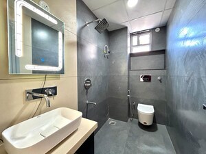 Bathroom in 3 BHK Apartment at Durgapura – for Rent