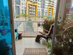 Balcony in 3 BHK Apartment at Amanora Aspire Towerss, Hadapsar – for Sale