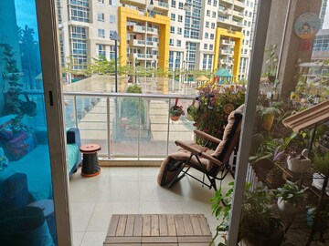 Balcony in 3 BHK Apartment at Amanora Aspire Towerss, Hadapsar – for Sale