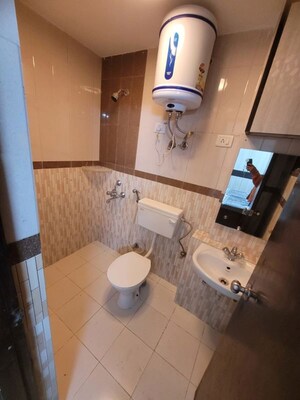 Bathroom in 2 BHK Apartment at Apex Our Homes, Sector 37c – for Rent