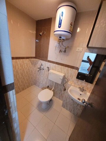 Bathroom in 2 BHK Apartment at Apex Our Homes, Sector 37c – for Rent
