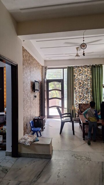 Living Room in 1.5 BHK Apartment at Unitech The Palms, Sector 117 – for Rent