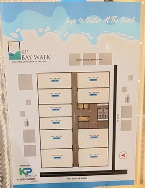 Floor Plan in  Shop at KP Icon, Yendada – for Sale