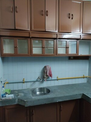Kitchen in 3 BHK Penthouse at Thaltej – for Rent