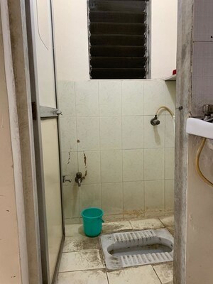 Bathroom in 1 BHK Apartment at Sai Sarang, New Panvel – for Rent