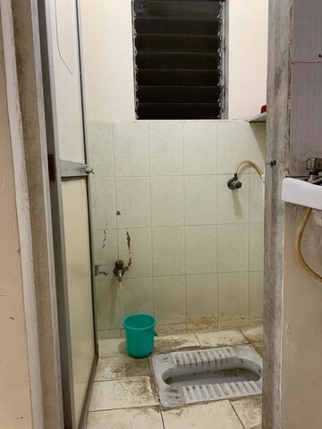 Bathroom in 1 BHK Apartment at Sai Sarang, New Panvel – for Rent